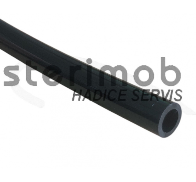 PU trúbka čierna 6/4mm