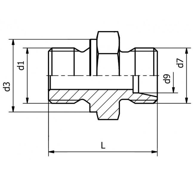 Hrdlo M27x1,5/M22x1,5 - 15L