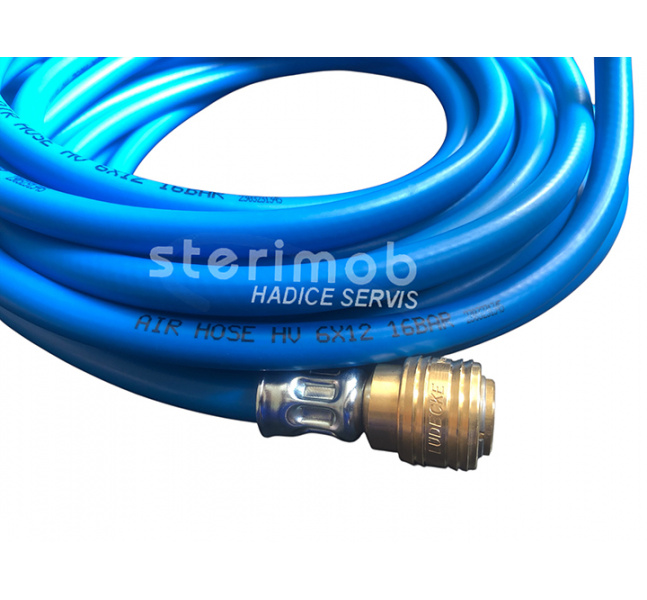 Hadica HV-6mm s rýchlospojkami Lüdecke - 7,5m