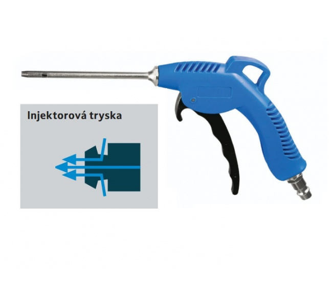 Pištoľ ofukovacia profi Injektorová, 100mm ABG03-IL1