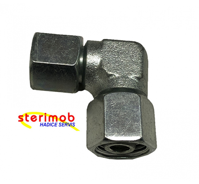 L-spojka matica/matica M26x1,5 - 18L  90°