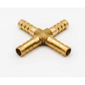 X-spojka hadicová (mosadzná)