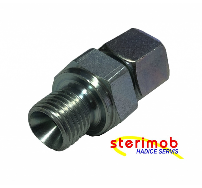 Spojka staviteľná G1/4"/M12x1,5 (matica/vonkajší závit)