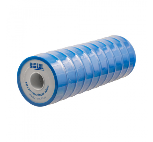 Teflónová páska na plyn 19x0,2x15m (10ks balenie)