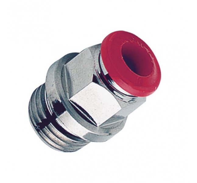  Spojka s vonk. závitom kovová M12x1,5 x 8mm