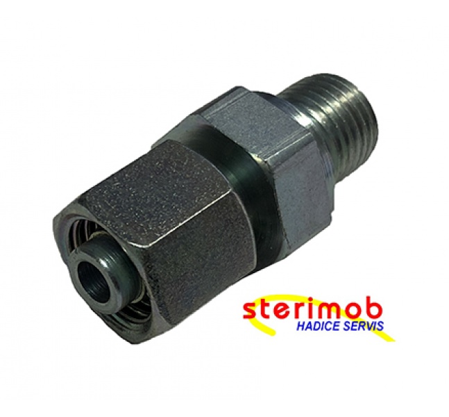 Spojka staviteľná M14x1,5/G1/4" (matica/vonkajší závit)