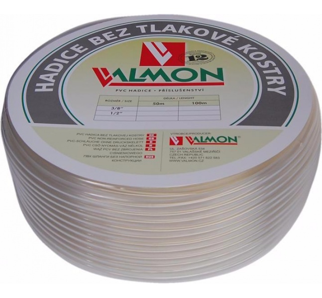 Hadica PVC bezúpletová Valmon DN 4mm