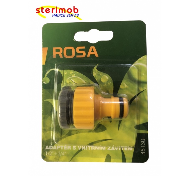 Adaptér s vnútorným závitom G1/2" + G3/4" ROSA