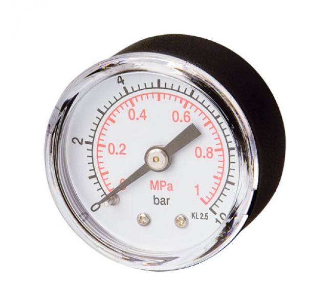 Manometer 40mm zadný závit  0-6bar G1/8"