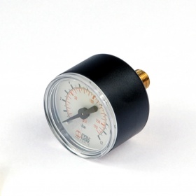 Manometer 40mm zadný závit  0-10bar G1/8