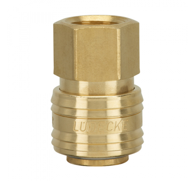 Rýchlospojka ES 12I (1/2") Lüdecke - 10ks balenie